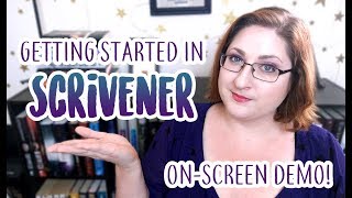 Getting Started in Scrivener OnScreen Demo [upl. by Mehcanem]