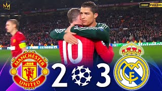 Manchester United 2  3 Real Madrid Ronaldo masterclass ● UCL Round of 16 201213 [upl. by Niak]