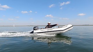 Mercury 6hp  Talamex 35m performance test [upl. by Martelle]