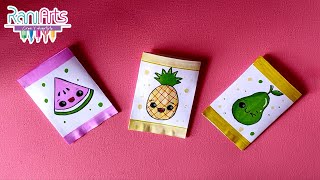 MINI SOBRES para REGALAR cortos  DIY  mini envelopes [upl. by Halette]