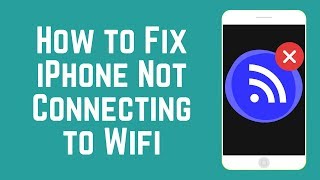 How to Fix iPhone Not Connecting to WiFi  6 Quick amp Easy Fixes [upl. by Ailatan]