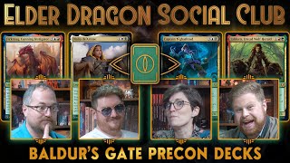 Baldurs Gate Commander Gameplay  Elder Dragon Social Club [upl. by Eetsirhc286]