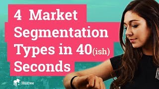 4 Market Segmentation Types in 40ish Seconds [upl. by Braun111]