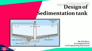 Design of sedimentation tank [upl. by Allana]