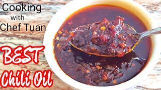 The BEST Chili Oil Spicy Aromatic Intense and Flavorful [upl. by Naujak447]