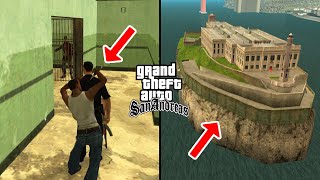 Secret Prison Escape in GTA San Andreas Alcatraz Island [upl. by Ethelin800]