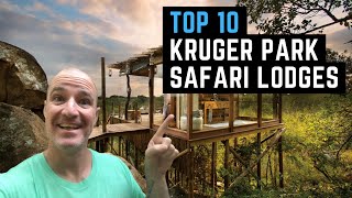 TOP 10 KRUGER PARK LODGES  All Inclusive Luxury African Safari Vacations [upl. by Ahsiekim]