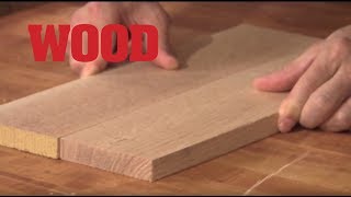 How To Make An Edge To Edge Glue Joint  WOOD magazine [upl. by Atinav]