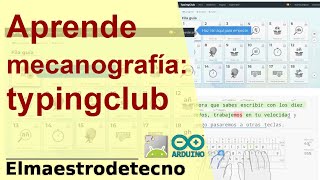 Aprender mecanografía fácilmente con typingclubcom [upl. by Ethelind]