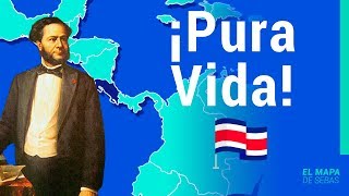 🇨🇷HISTORIA de COSTA RICA en 16 minutos🇨🇷  El Mapa de Sebas [upl. by Kurtis233]