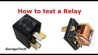 How to test a Relay [upl. by Albin]