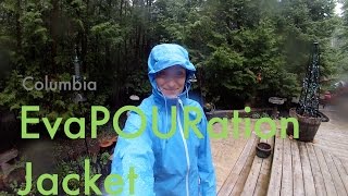 Columbia EvaPOURation Jacket  Tested amp Reviewed [upl. by Nohsad]