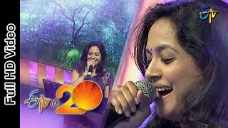 Sunitha Performance  Tolisari Mimmalni Choosindi Modalu Song in Viajaywada ETV  20 Celebrations [upl. by Adora]