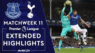 Everton v Tottenham  PREMIER LEAGUE HIGHLIGHTS  110319  NBC Sports [upl. by Aicnarf]