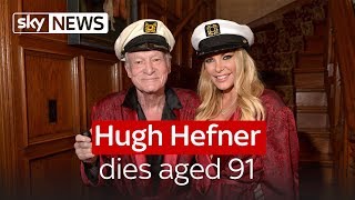 Hugh Hefner dies aged 91 [upl. by Enovaj773]