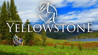 Yellowstone National Park in 4k  Backpacking Hiking and Camping Wyoming [upl. by Arika]