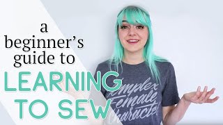 A Beginners Guide to Learning to Sew for Cosplay [upl. by Ayhdnas]