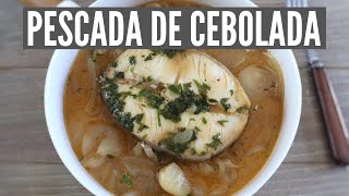 Como fazer pescada de cebolada  Food From Portugal [upl. by Gayleen731]