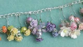 Flower Bead Dangle Tutorial [upl. by George]