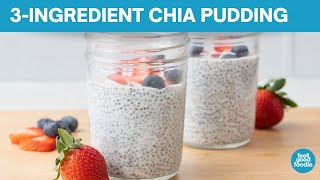 How to Make Chia Pudding with Only 3 Ingredients [upl. by Bocock]