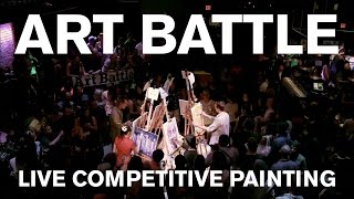 Art Battle  Live Competitive Painting [upl. by Jovita]