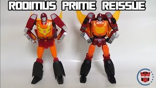 Takara Tomy MP09 Rodimus Prime Reissue Quick Review [upl. by Nomael]