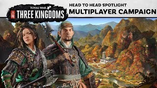 Total War THREE KINGDOMS  Multiplayer Campaign Spotlight [upl. by Ruthy]