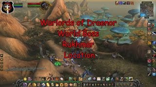 World Boss Rukhmar Location  Warlords of Draenor [upl. by Garbe]