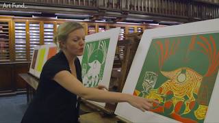 Picasso linocuts acquired by the British Museum [upl. by Schriever]