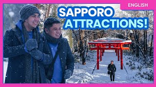 15 SAPPORO THINGS TO DO amp PLACES TO VISIT • Travel Guide PART 2 • ENGLISH • The Poor Traveler Japan [upl. by Llenrev]