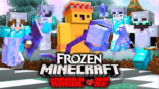 100 Players Simulate a Frozen Tournament in Minecraft [upl. by Einrae]