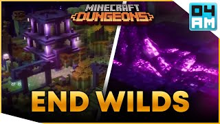 THE END WILDS  HUGE Developer Post amp Second Level in Minecraft Dungeons Echoing Void DLC [upl. by Erdnuaed]