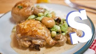 CHICKEN FRICASSÉE RECIPE  SORTED [upl. by Lenneuq902]