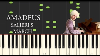 Mozart  Salieris March  Synthesia Amadeus Scene [upl. by Nydia]