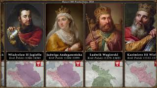 Timeline of the Rulers of Poland 9602020 [upl. by Past]