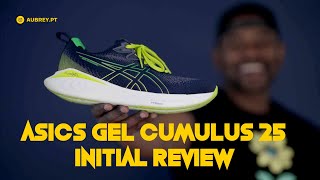 Asics Gel Cumulus 25 Review [upl. by Sirrah]