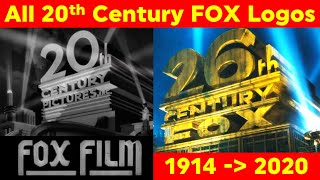 20th Century FOX ALL Intros 19142020 Fox Film to 20th Century Studios Before Name Change [upl. by Sissel]