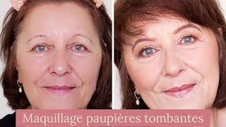 Maquillage pour paupieres tombantes [upl. by Adnorat473]