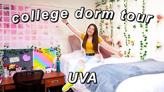 aesthetic UVA college DORM TOUR new dorms [upl. by Adnirod]