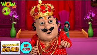 Motu Patlu Cartoons In Hindi  Animated cartoon  Prince Motu Wow Kidz [upl. by Intosh]