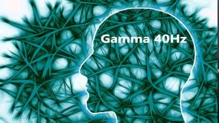 40 Hz Gamma  Pure Tone Binaural Beat  Brains Operating System [upl. by Aminta756]