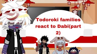 •Todoroki family react to Dabi•Part 2✌🏾 [upl. by Belsky890]