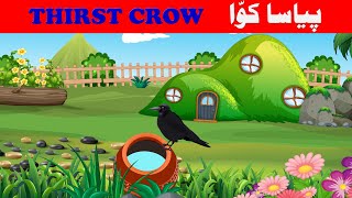 The Thirsty Crow  Urdu Moral Stories  Pyasa Kawa Kahani With English subtitle  By BBC CARTOONS [upl. by Rriocard]