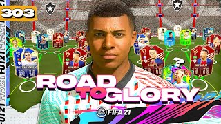 FIFA 21 ROAD TO GLORY 303  WHICH OVERPOWERED SQUAD DO WE USE [upl. by Anahahs]