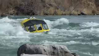 Thunder Jet quotJet Boatquot fighting rapids [upl. by Strauss]