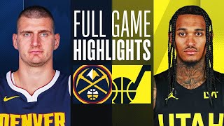 NUGGETS at JAZZ  FULL GAME HIGHLIGHTS  January 10 2024 [upl. by Sesilu]