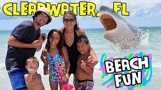 FUNnel Vision Fun  Clearwater Beach July 2014 FL Trip Part 1  Sand Key [upl. by Springer979]