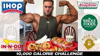 10000 Calorie Challenge  Post Olympia EPIC Cheat Day [upl. by Ailgna968]