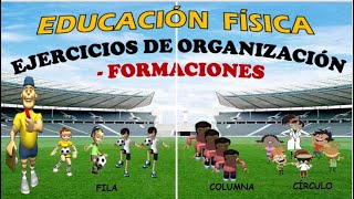 GIMNASIA EDUCATIVAFORMACIONES [upl. by Hsepid475]