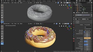 Create a Donut in Blender in 1 Minute [upl. by Pip]